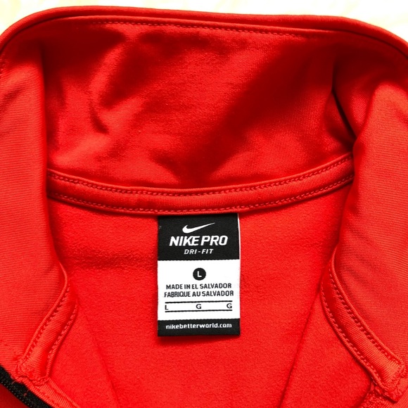 Nike Pro Dry Fit Quarter Zip - Picture 3 of 3